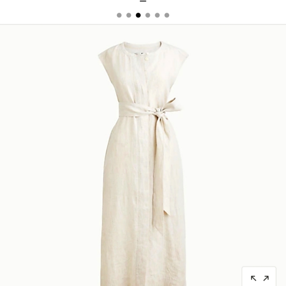 J. Crew linen dress